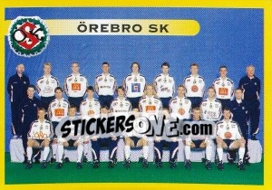 Cromo Lagbild - Fotboll. Allsvenskan 1999 - Panini