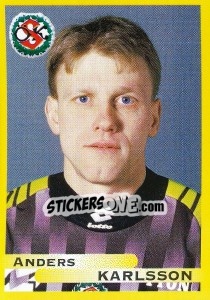 Cromo Anders Karlsson - Fotboll. Allsvenskan 1999 - Panini