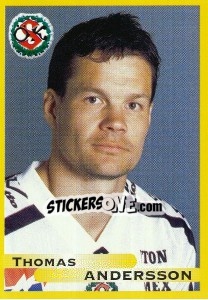 Cromo Thomas Andersson - Fotboll. Allsvenskan 1999 - Panini
