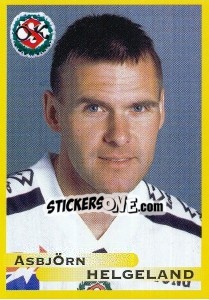 Cromo Asbjörn Helgeland - Fotboll. Allsvenskan 1999 - Panini