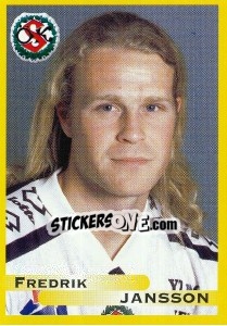 Sticker Fredrik Jansson - Fotboll. Allsvenskan 1999 - Panini