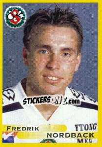 Sticker Fredrik Nordback