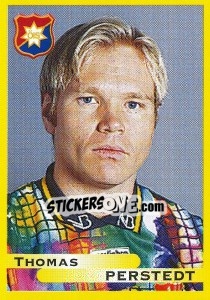 Figurina Thomas Perstedt - Fotboll. Allsvenskan 1999 - Panini