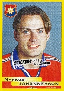 Sticker Markus Johannesson - Fotboll. Allsvenskan 1999 - Panini