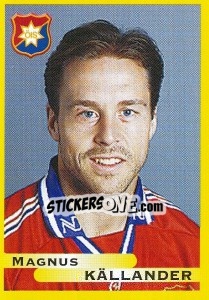 Sticker Magnus Källander - Fotboll. Allsvenskan 1999 - Panini