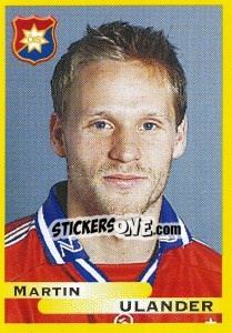 Sticker Martin Ulander - Fotboll. Allsvenskan 1999 - Panini