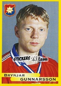 Cromo Brynjar Gunnarsson - Fotboll. Allsvenskan 1999 - Panini