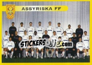 Figurina Assyriska FF (Lagbild)