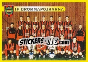 Cromo IF Brommapojkarna (Lagbild)