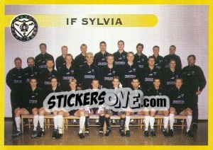 Cromo IF Sylvia (Lagbild) - Fotboll. Allsvenskan 1999 - Panini