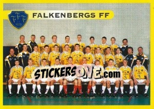 Sticker Falkenbergs FF (Lagbild) - Fotboll. Allsvenskan 1999 - Panini