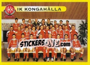 Sticker IK Kongahålla (Lagbild)