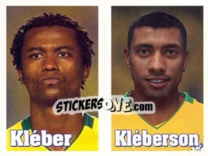Sticker Kléber / Kléberson - Estrelas da Seleção o Brasil na Copa do Mundo de 2010 n. 15 - Panini