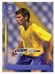 Sticker Alex jogo - Estrelas da Seleção o Brasil na Copa do Mundo de 2010 - Panini