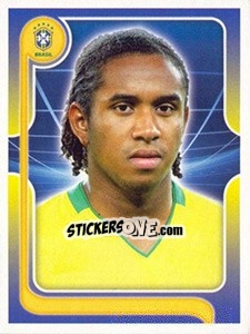 Cromo Anderson (Portrait) - Estrelas da Seleção o Brasil na Copa do Mundo de 2010 - Panini