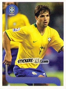 Sticker Diego jogo - Estrelas da Seleção o Brasil na Copa do Mundo de 2010 - Panini