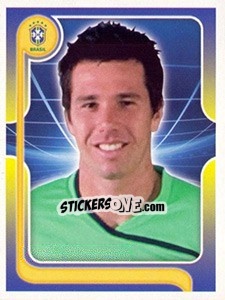 Sticker Doni (Portrait) - Estrelas da Seleção o Brasil na Copa do Mundo de 2010 n. 75 - Panini