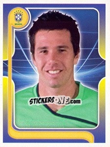 Sticker Doni (Portrait) - Estrelas da Seleção o Brasil na Copa do Mundo de 2010 - Panini