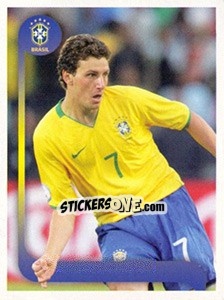 Sticker Elano jogo - Estrelas da Seleção o Brasil na Copa do Mundo de 2010 - Panini