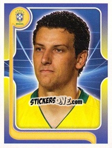 Figurina Elano (Portrait) - Estrelas da Seleção o Brasil na Copa do Mundo de 2010 - Panini