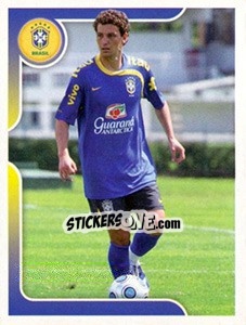 Sticker Elano no treinamento