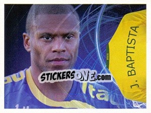 Sticker Júlio Baptista (Camiseta) - Estrelas da Seleção o Brasil na Copa do Mundo de 2010 - Panini