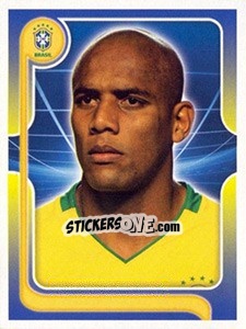 Sticker Maicon (Portrait) - Estrelas da Seleção o Brasil na Copa do Mundo de 2010 n. 195 - Panini