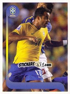 Sticker Mancini jogo - Estrelas da Seleção o Brasil na Copa do Mundo de 2010 n. 200 - Panini