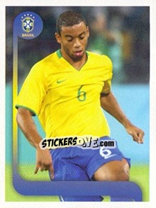 Sticker Marcelo jogo - Estrelas da Seleção o Brasil na Copa do Mundo de 2010 n. 206 - Panini