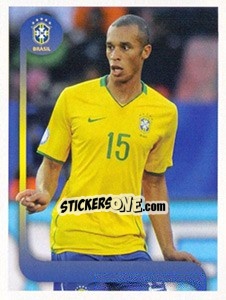 Cromo Miranda jogo - Estrelas da Seleção o Brasil na Copa do Mundo de 2010 - Panini