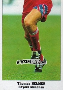 Sticker Thomas Helmer - Italy Eurocups Stars Parade 1994-1995 n. 12 - Sl