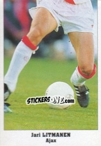 Sticker Jari Litmanen - Italy Eurocups Stars Parade 1994-1995 n. 14 - Sl