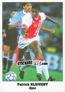 Sticker Patrick Kluivert - Italy Eurocups Stars Parade 1994-1995 n. 15 - Sl