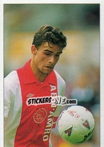 Sticker Marc Overmars - Italy Eurocups Stars Parade 1994-1995 - Sl