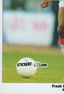 Sticker Frank Rijkaard - Italy Eurocups Stars Parade 1994-1995 n. 21 - Sl
