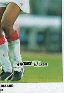 Sticker Frank Rijkaard - Italy Eurocups Stars Parade 1994-1995 - Sl