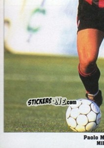 Sticker Paolo Maldini - Italy Eurocups Stars Parade 1994-1995 - Sl