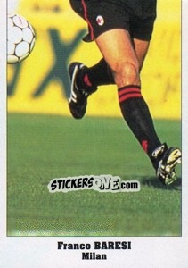 Sticker Franco Baresi - Italy Eurocups Stars Parade 1994-1995 n. 29 - Sl