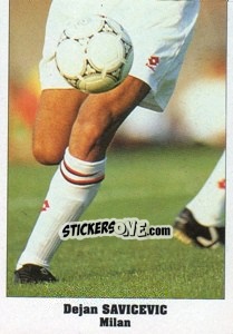 Sticker Dejan Savicevic - Italy Eurocups Stars Parade 1994-1995 n. 33 - Sl