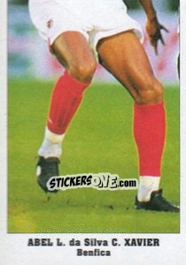 Sticker Abel L. da Silva C. Xavier - Italy Eurocups Stars Parade 1994-1995 - Sl