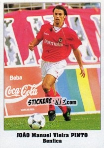 Sticker João Manuel Vieira Pinto - Italy Eurocups Stars Parade 1994-1995 n. 40 - Sl
