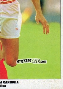 Sticker Claudio Paul Caniggia - Italy Eurocups Stars Parade 1994-1995 n. 46 - Sl