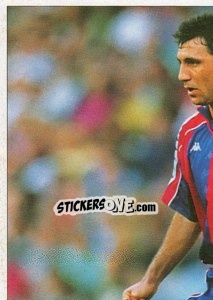 Sticker Hristo Stoichkov - Italy Eurocups Stars Parade 1994-1995 - Sl