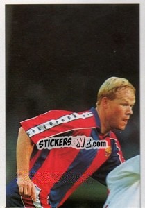 Sticker Ronald Koeman - Italy Eurocups Stars Parade 1994-1995 - Sl