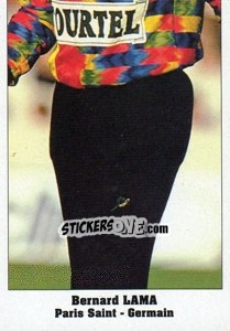 Sticker Bernard Lama - Italy Eurocups Stars Parade 1994-1995 n. 64 - Sl