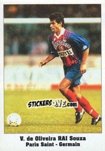 Sticker V. de Oliveira Rai Sousa - Italy Eurocups Stars Parade 1994-1995 - Sl