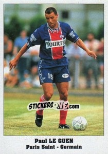 Cromo Paul Le Guen - Italy Eurocups Stars Parade 1994-1995 - Sl