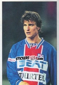 Cromo David Ginola - Italy Eurocups Stars Parade 1994-1995 - Sl