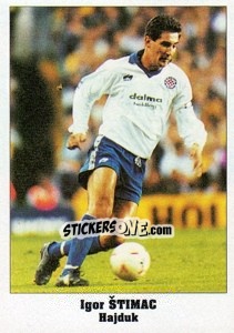Sticker Igor Štimac - Italy Eurocups Stars Parade 1994-1995 - Sl