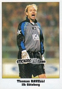 Sticker Thomas Ravelli - Italy Eurocups Stars Parade 1994-1995 n. 74 - Sl